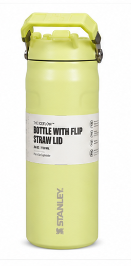 Stanley Iceflow Sipper – Premium Insulated Flask with Flip Straw Lid; 24oz/710ml