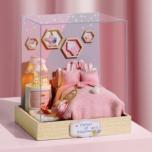 Cutefetti DIY Dollhouse - Corner of Happiness Series Miniature Kit - Crushing Moment