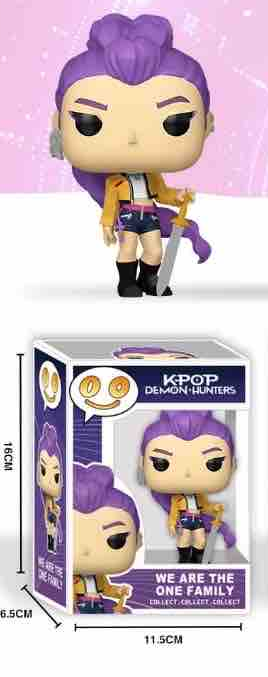 K Pop Demon Hunter Figures