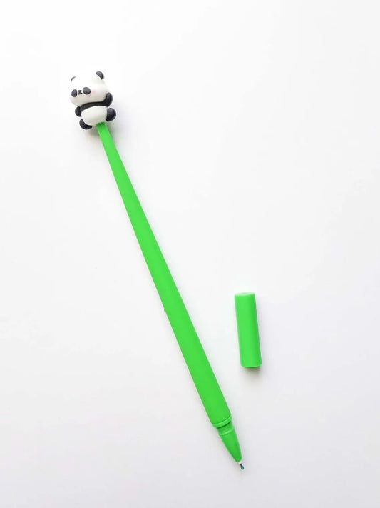 Long Panda Silicon Gel Pen