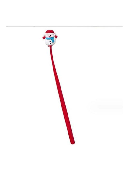 Long Christmas Silicon Gel Pen