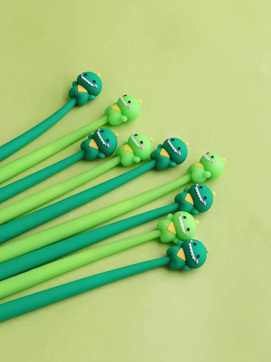 Long Dinosaur Silicon Gel Pen