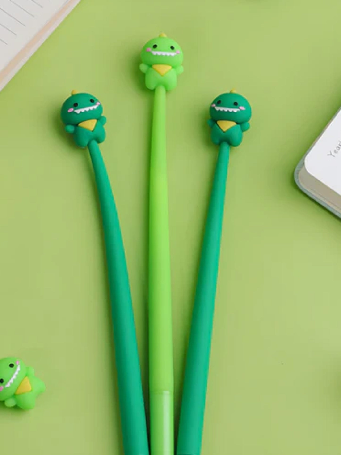 Long Dinosaur Silicon Gel Pen