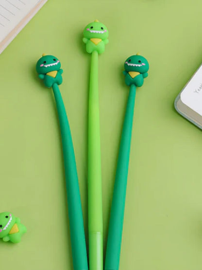 Long Dinosaur Silicon Gel Pen