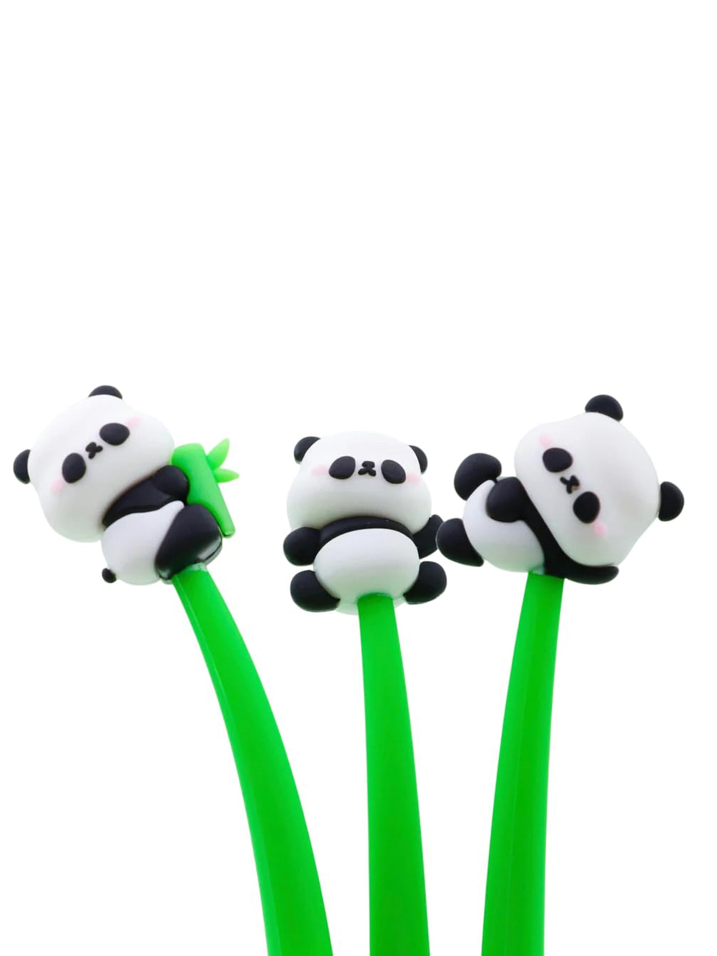 Long Panda Silicon Gel Pen