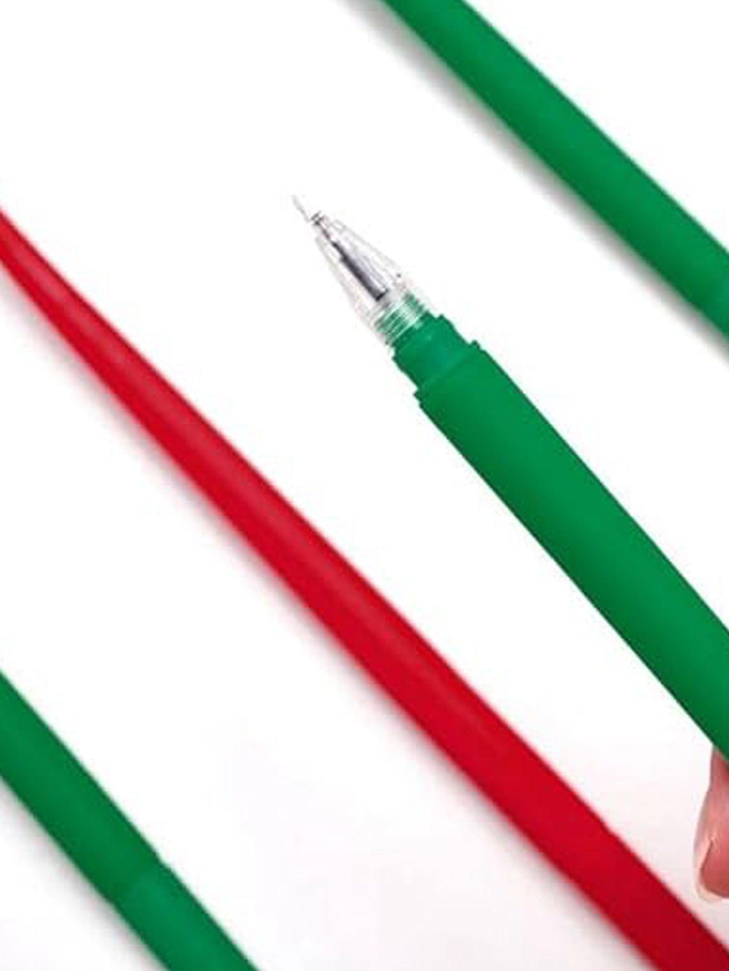 Long Christmas Silicon Gel Pen