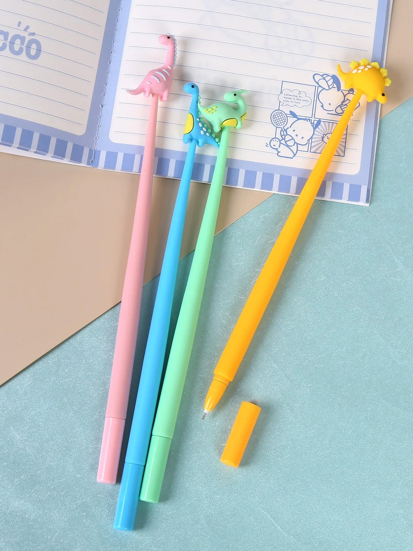 Long Jurrasic Dino Gel Pen