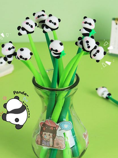 Long Panda Silicon Gel Pen