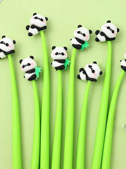 Long Panda Silicon Gel Pen