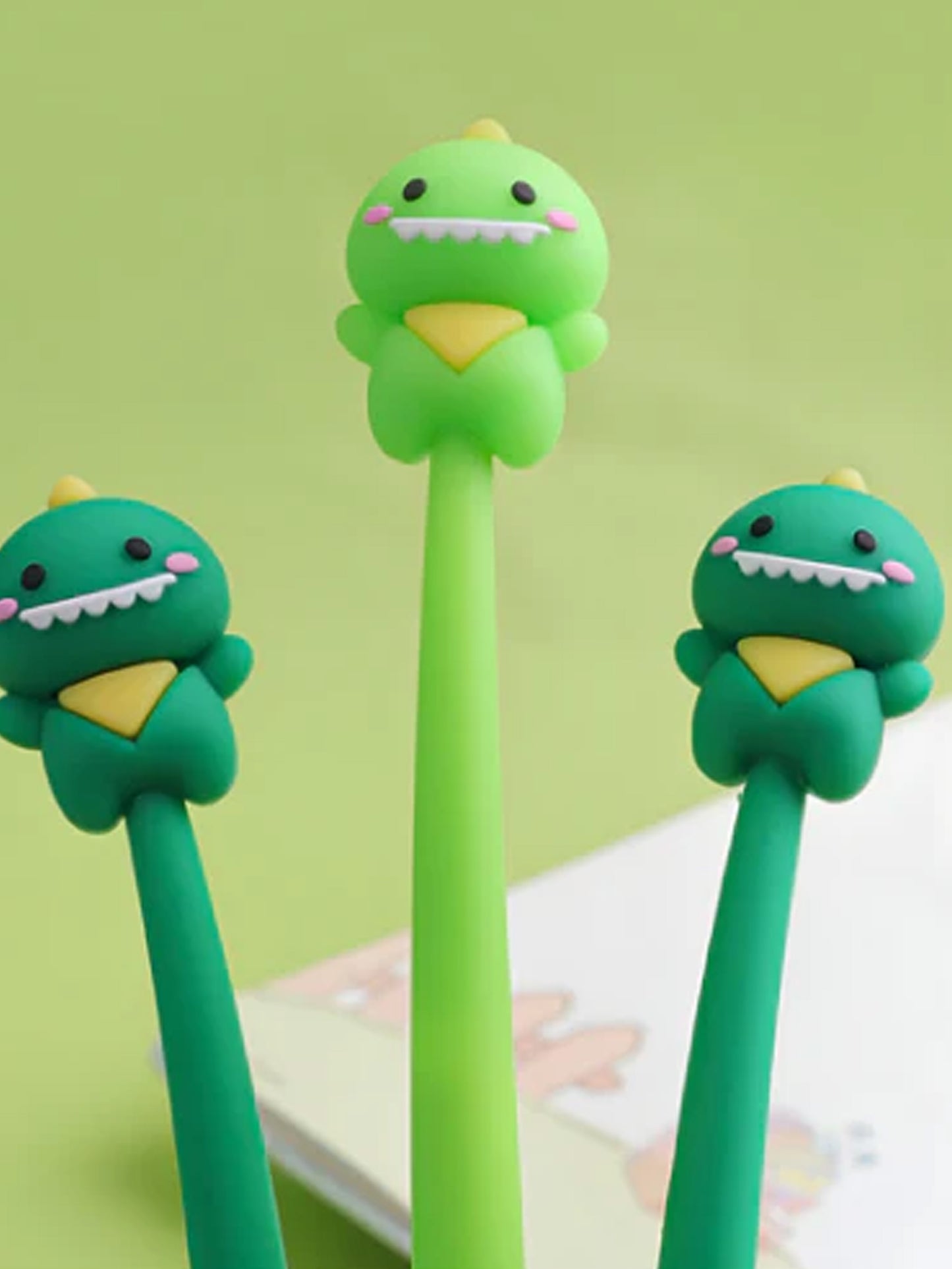 Long Dinosaur Silicon Gel Pen