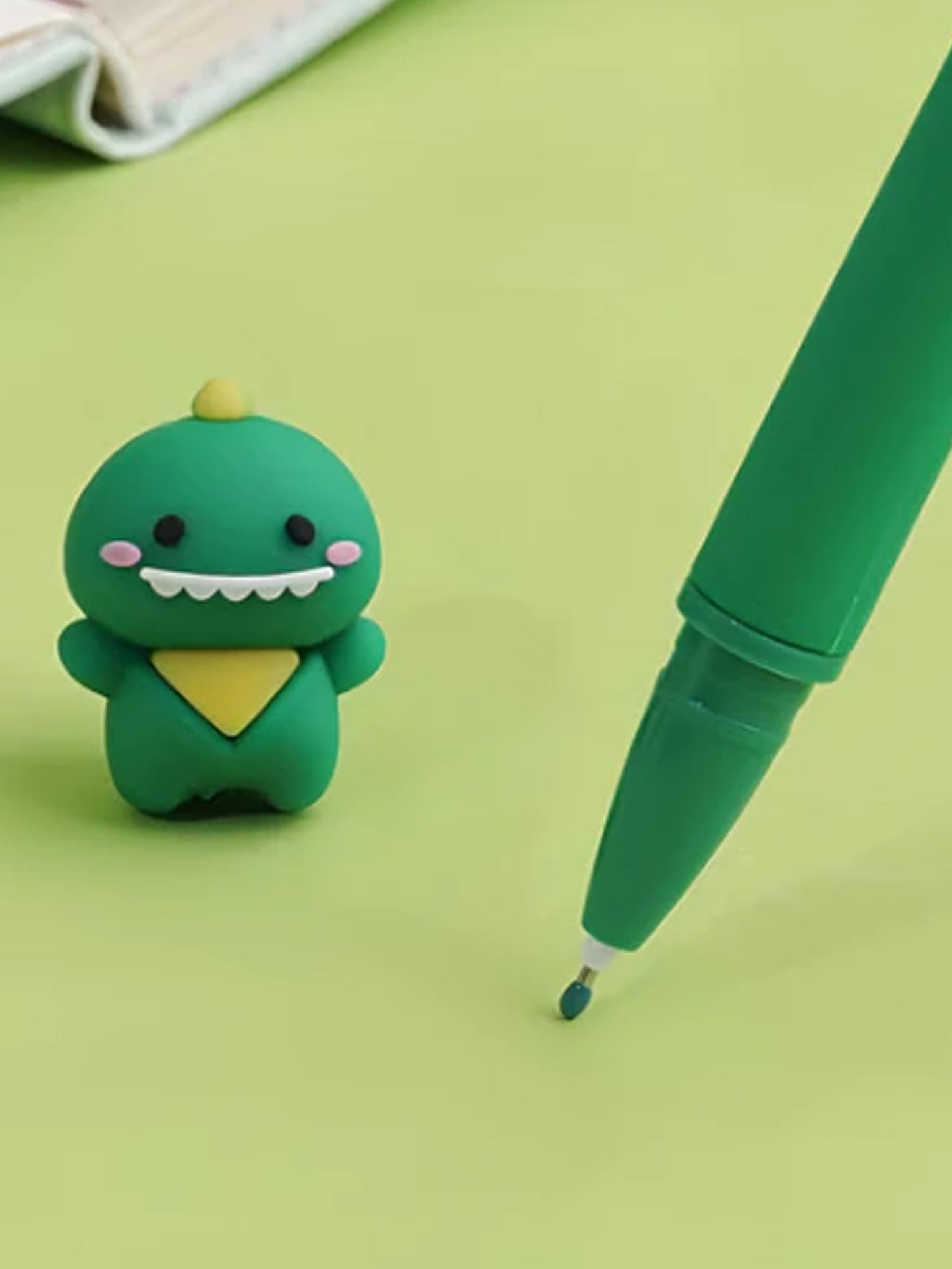 Long Dinosaur Silicon Gel Pen