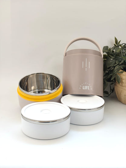 FeastPod – Compact, cute, and leak-proof joy.