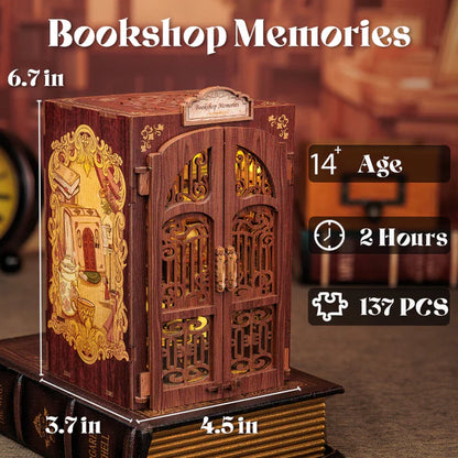 Cutefetti Bookshop Memories DIY Kit