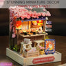 Cutefetti DIY Dollhouse - Corner of Happiness Series Miniature Kit - Sakura Noodle Shop