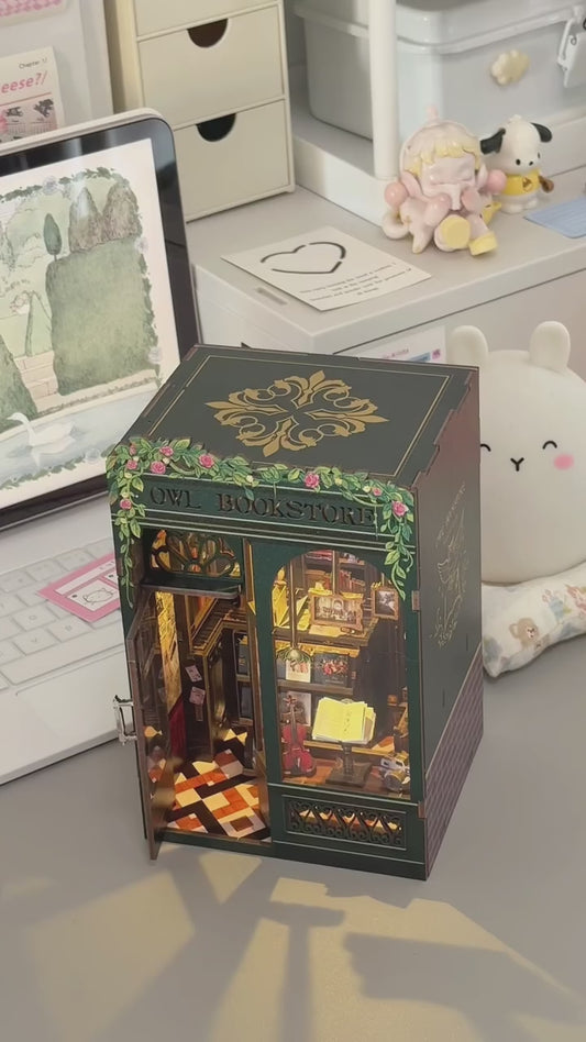 Cutefetti The Owl Bookstore DIY Kit