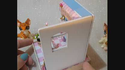 Cutefetti DIY Dollhouse - Corner of Happiness Series Miniature Kit - Yummy Candy