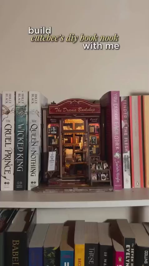 Cutefetti The Drama Bookshop DIY Kit